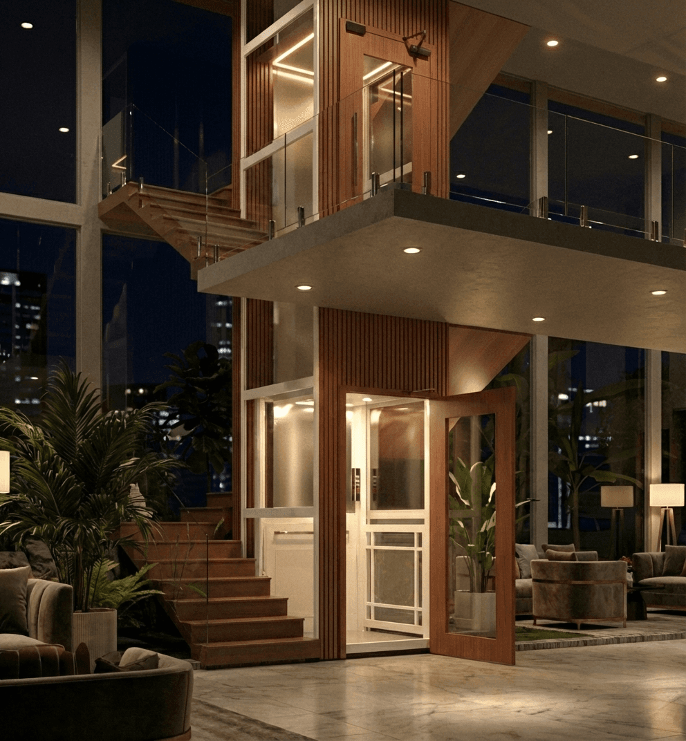 Capa do artigo: Elevadores Residenciais como escolher